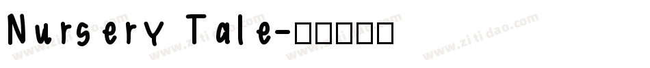 Nursery Tale字体转换
